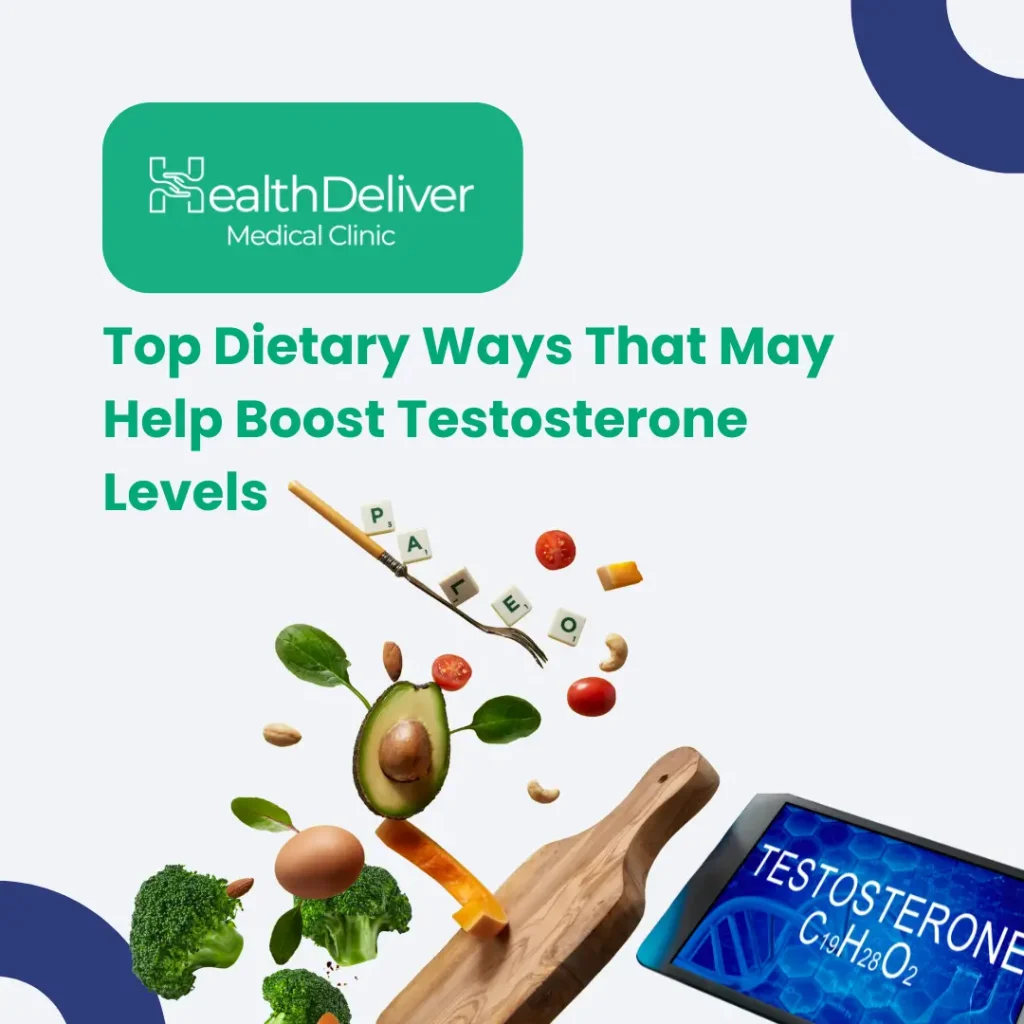 HealthDeliver Medical Clinic dietary foods boost testosterone levels guide