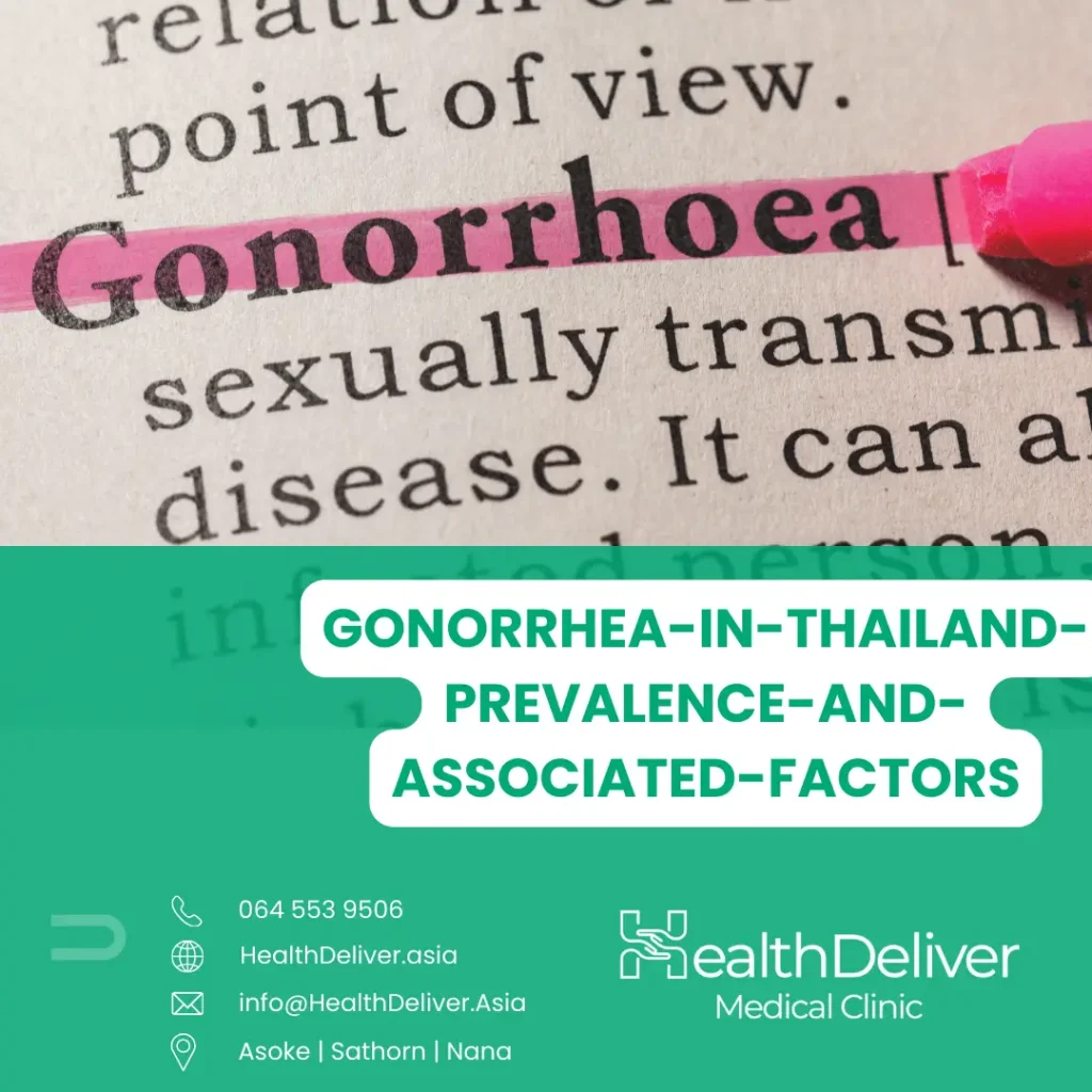 Medical textbook page highlighting gonorrhea definition with pink marker overlay