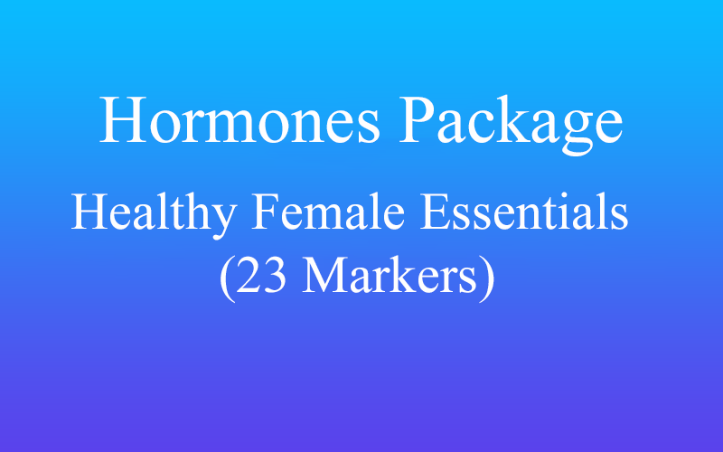Hormones Package Healthy Female Essentials 23 Markers Test