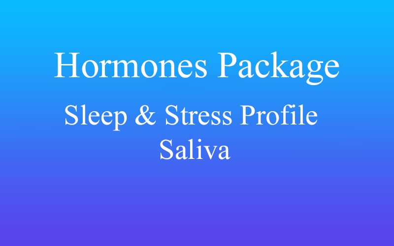 Hormones Package Sleep Stress Profile Saliva Test Information