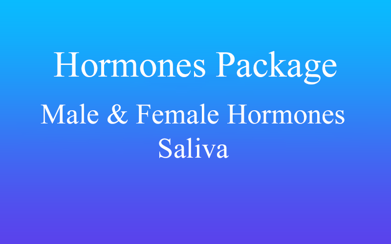 Hormones Package Male Female Hormones Saliva Test Information