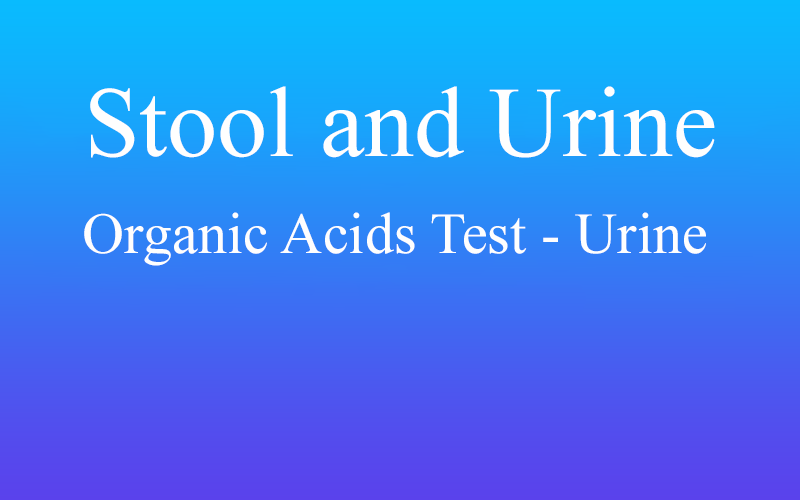 Complete Organic Acids Test – Urine