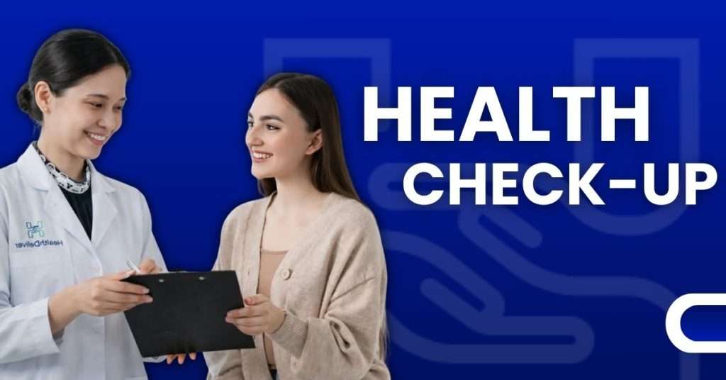 Female doctor consulting patient with clipboard during health check-up appointment
