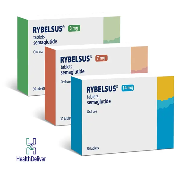 Rybelsus semaglutide tablets three dosage strengths 3mg 7mg 14mg