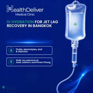 Jet Lag Recovery with IV Drip Therapy